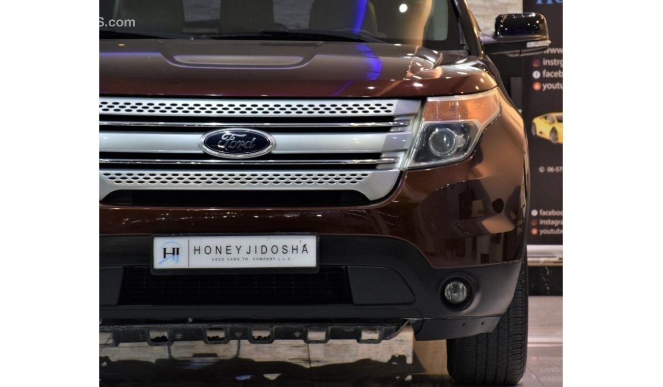 فورد إكسبلورر EXCELLENT DEAL for our Ford Explorer XLT 4WD ( 2015 Model! ) in Brown Color! GCC Spe