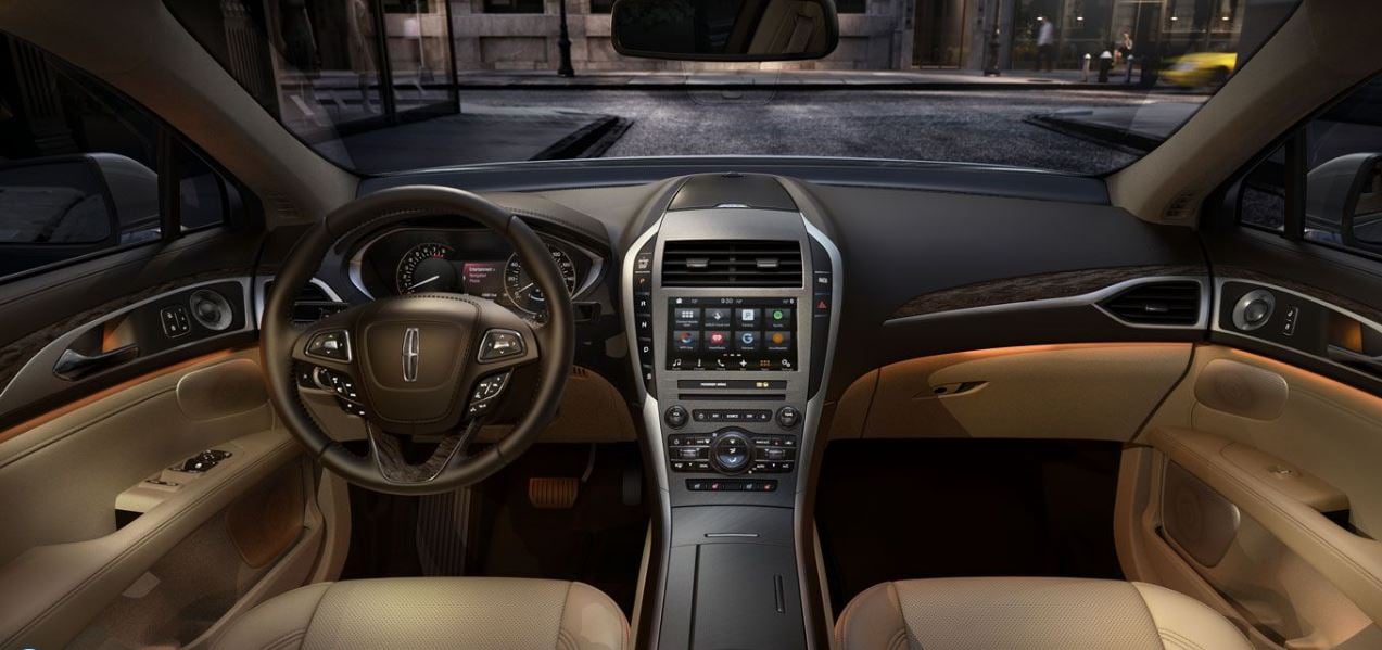 Lincoln MKZ interior - Cockpit