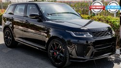 Land Rover Range Rover Sport SVR 2020  Special Vehicle Operations V8 5.0L  0KM GCC W/ 3 YEARS or 100K KM Warranty