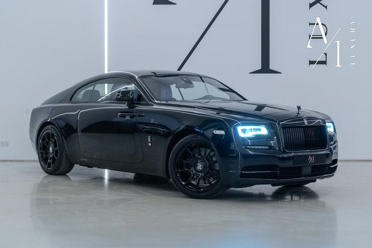 Rolls-Royce Wraith Black Badge 2017 Rolls Royce Wraith Black Badge, Full Rolls Royce Service History, Carbon Fiber Pack