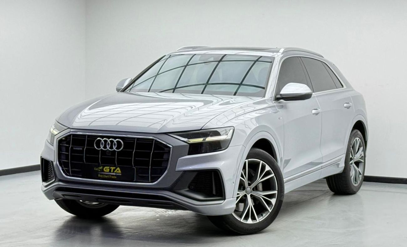 أودي Q8 55 TFSI quattro S-Line 3.0L (340 HP) 2020 Audi Q8 55 TFSI Quattro S-Line, Warranty, Full Audi Servic