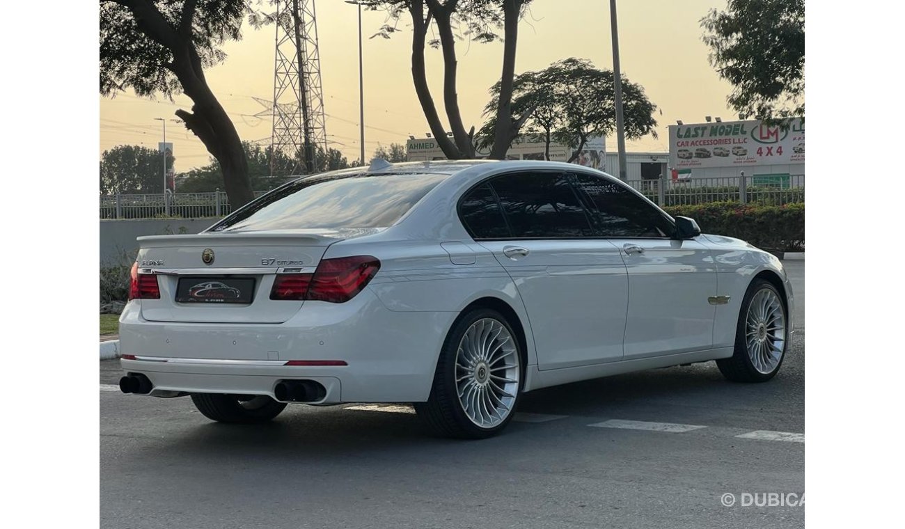 بي أم دبليو B7 BMW 750I ALPINA B7 2014 GCC FULL OPTIONS ORGINAL PAINT SPESIAL EDDTION