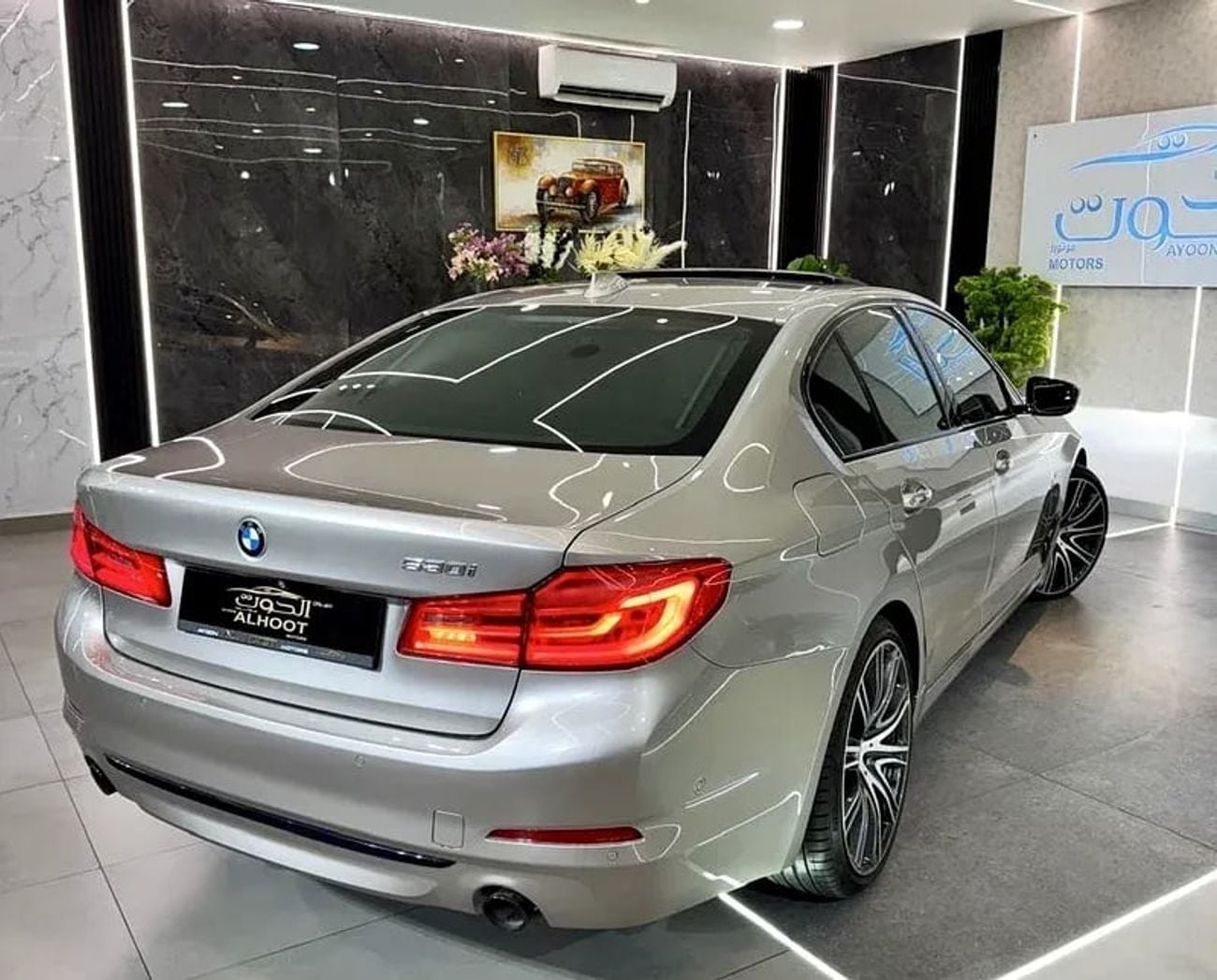 BMW 530i M Sport 2.0L LOVELY BMW 530i SPORT LINE || GCC || F.S.H at BMW || TOP RANGE || ACCIDENTS FREE
