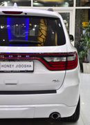 دودج دورانجو EXCELLENT DEAL for our Dodge Durango RT V8 ( 2018 Model ) in White Color GCC Specs