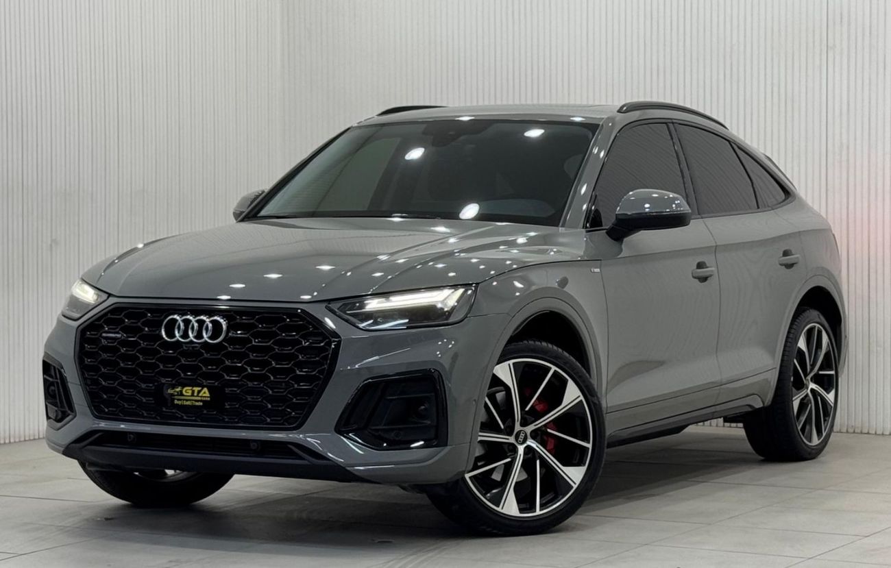 أودي Q5 45 TFSI quattro S Line 2.0L (245 HP) SUV Coupe 2022 Audi Q5 quattro 45 TFSI S Line, Agency Warranty
