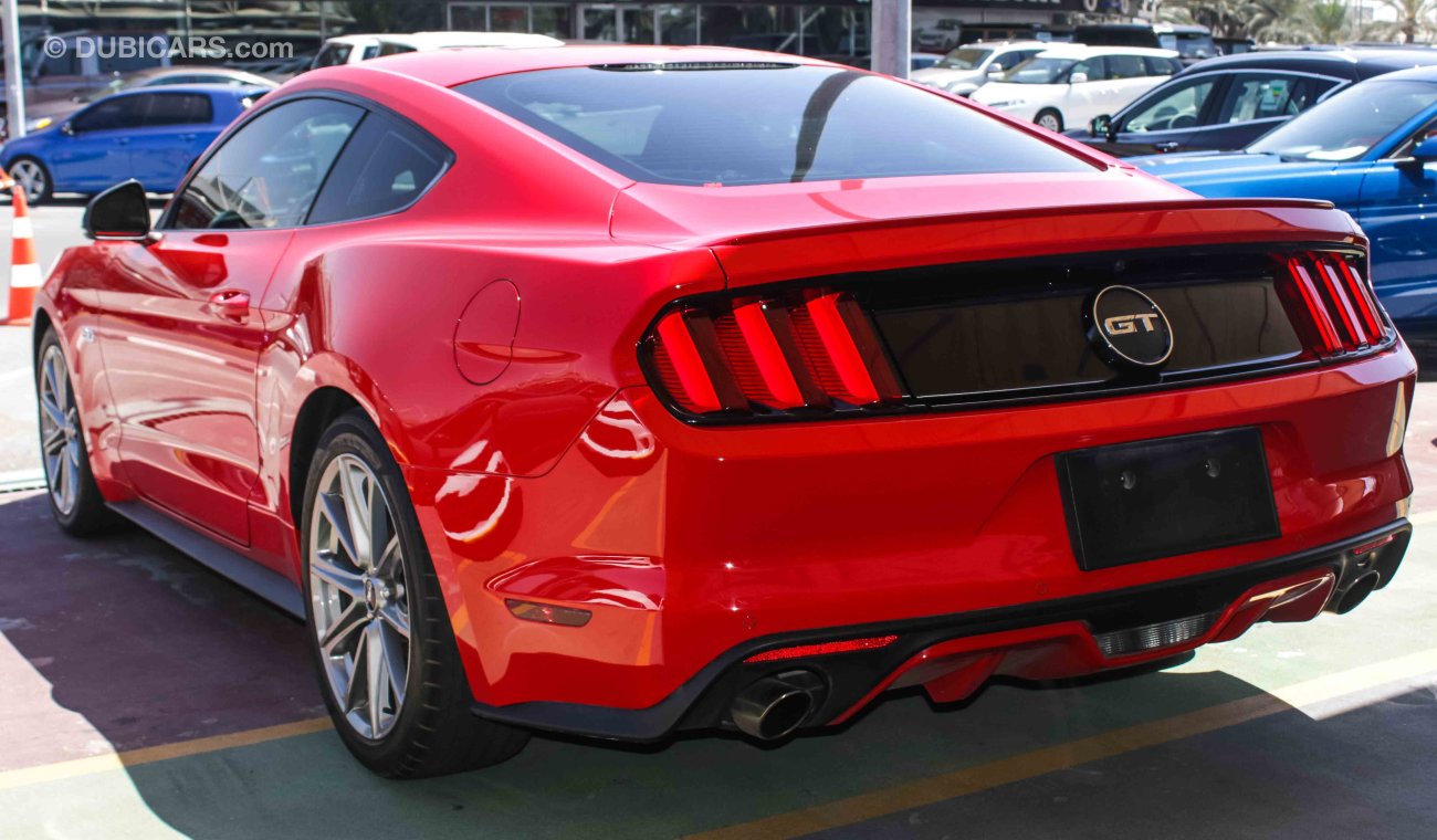 Ford Mustang GT Premium, 5.0L V8, GCC Specs with Al Tayer Warranty until 2020 or 100,000 km