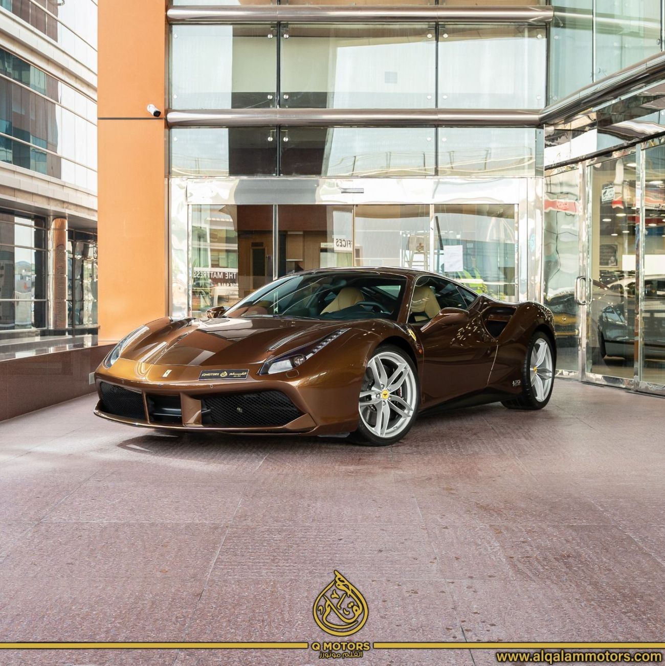 Ferrari 488 2018 FERRARI 488 GTB ( TAILOR MADE ) ( 1 OF 1 ) 70th Anniversary GCC DONE ONLY 600KM