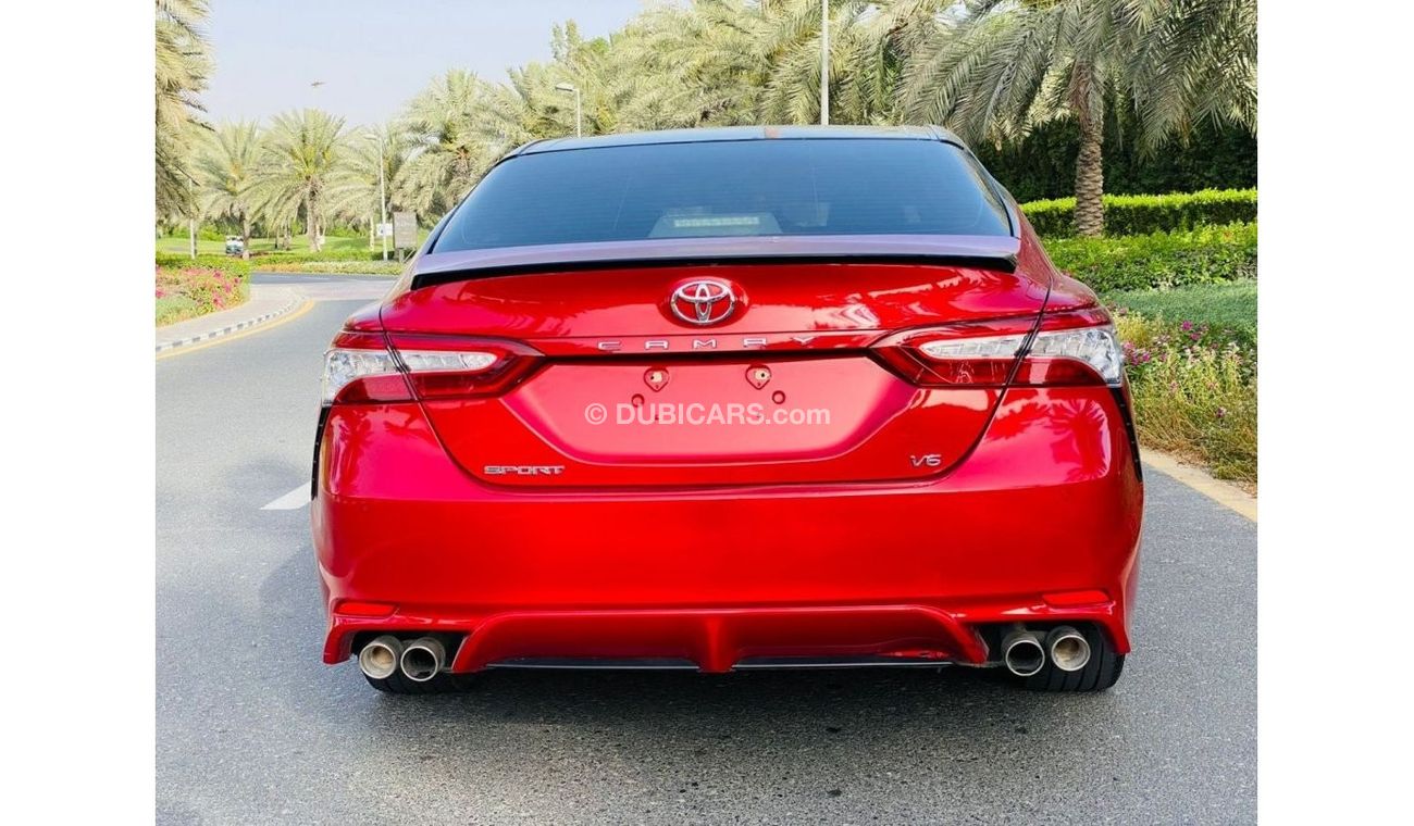 تويوتا كامري سبورت سبورت تويوتا كامرى جراند سبورت 6 سليندر خليجي 2020 فل ابشن بحاله ممتازه