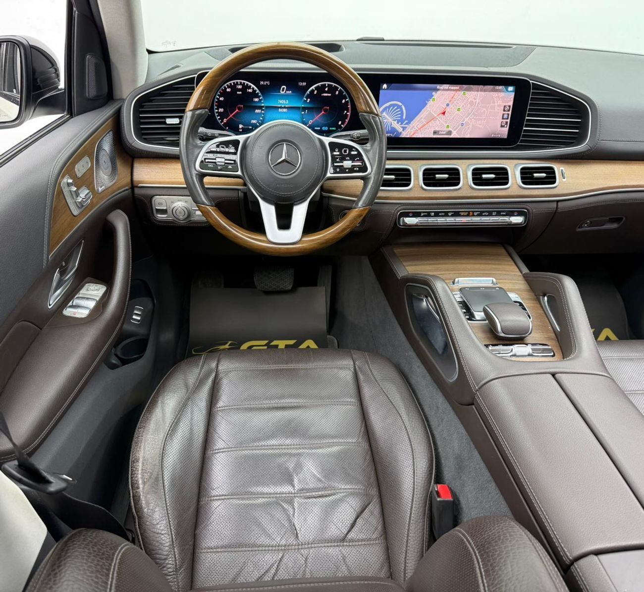 مرسيدس بنز GLE 450 AMG 2020 Mercedes Benz GLE450 AMG 4MATIC, Warranty, Full MB Service History, 7 Seater, GCC