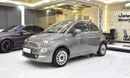 Fiat 500 EXCELLENT DEAL for our Fiat 500 Dolcevita ( 2023 Model ) in Grey Color GCC Specs
