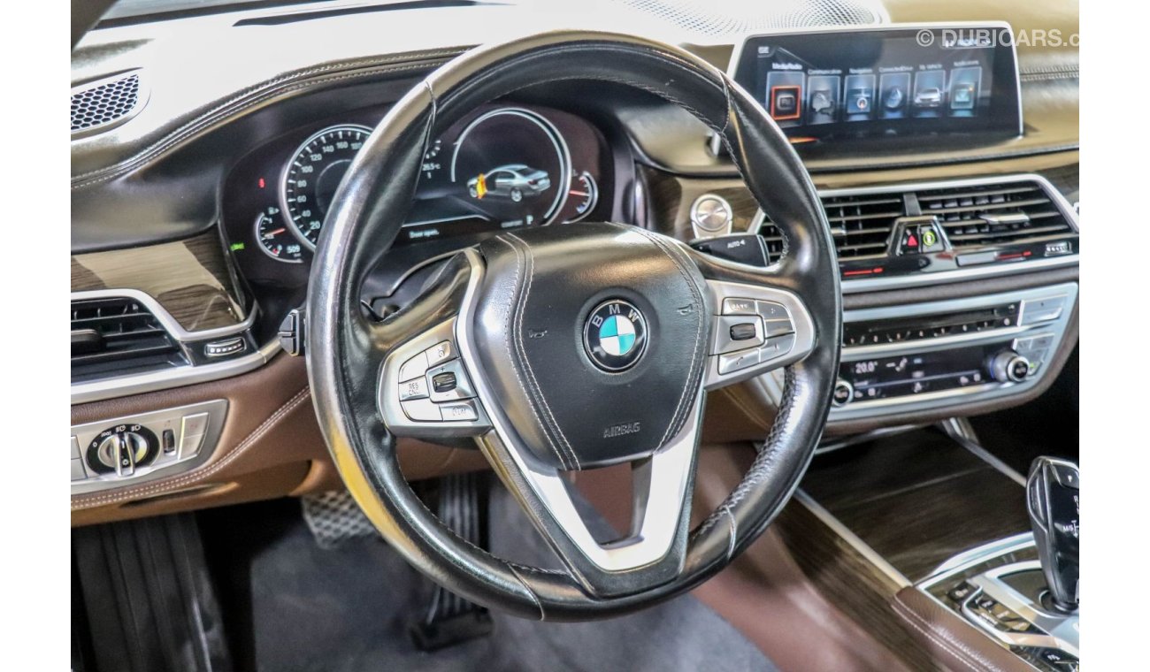 بي أم دبليو 730 RESERVED ||| BMW 730Li 2017 GCC under Warranty with Flexible Down-Payment.