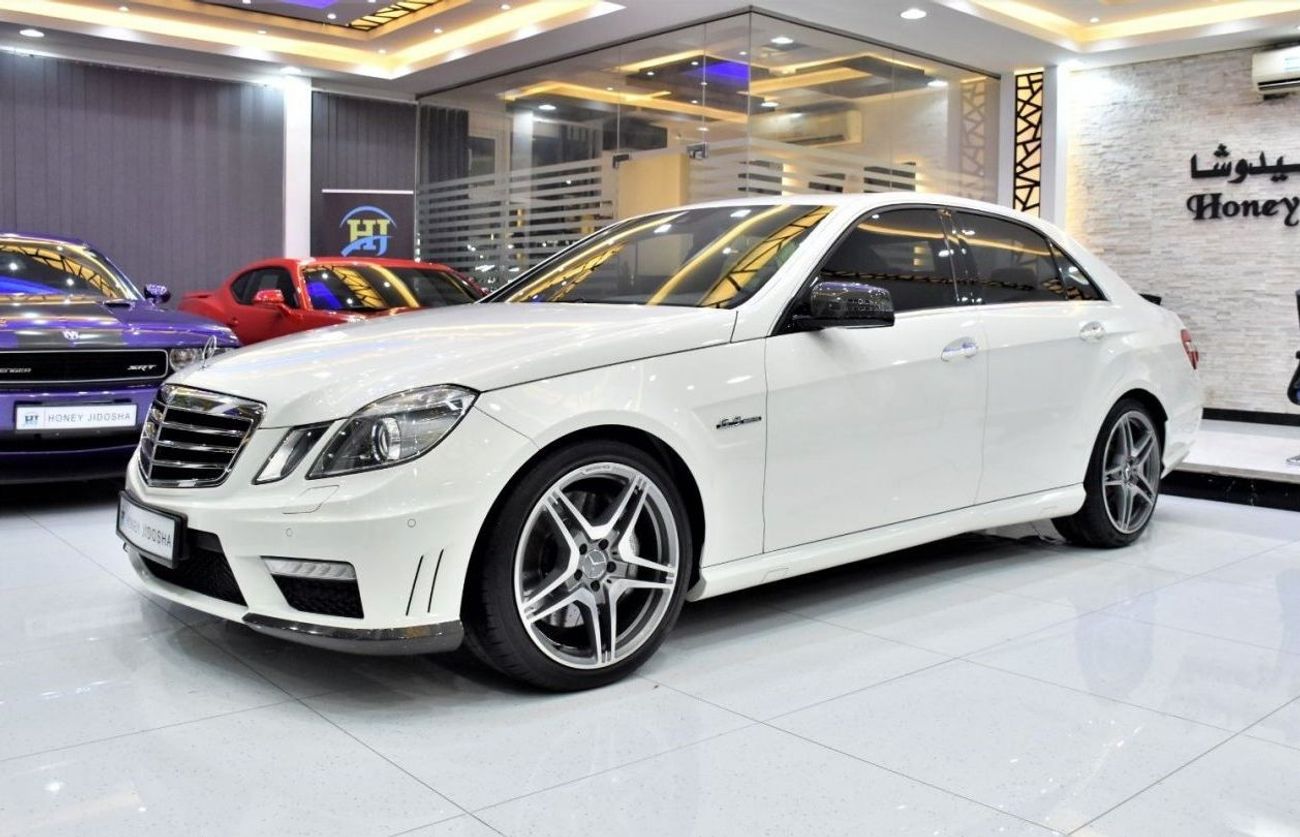Mercedes-Benz E 63 AMG EXCELLENT DEAL for our Mercedes Benz E63 AMG ( 2011 Model ) in White Color GCC Specs