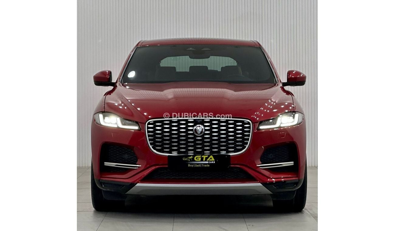 جاكوار F بيس 2021 Jaguar F-Pace S P250, February 2026 Jaguar Warranty, 2025 Jaguar Service Pack, Low Kms, GCC