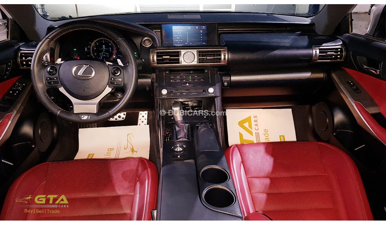 لكزس ISF 2015 Lexus IS-350 F Sport, Warranty, Service History, GCC