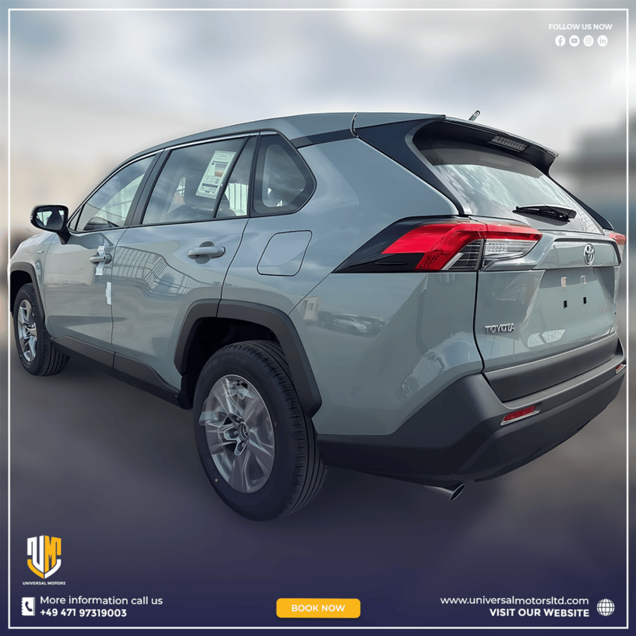 New Toyota Rav4 HEV-Hybrid, 2.5L, EURO 6 - 2025 2025 for sale in Dubai ...