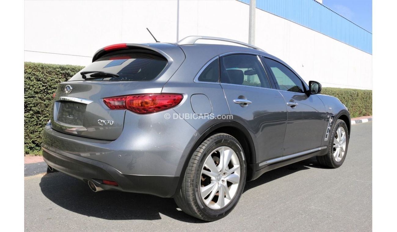 Infiniti QX70 Excellence INFINITI QX70 GULF 4X4MODEL 2016 FULL OPTIONS