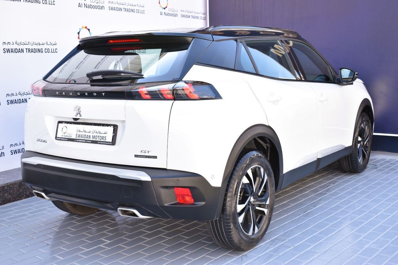 بيجو 2008 AED 1299 PM GT 1.2 AT GCC MANUFACTURER WARRANTY 2029 OR 100K KM