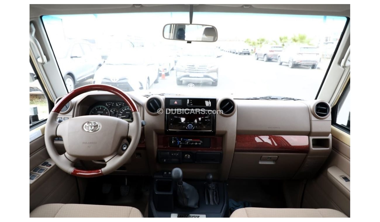 Toyota Land Cruiser Pick Up 2023 Toyota LC PUP 4X4 DC 4.5 With Diff Diesel Manual - Beige inside oak - Export only