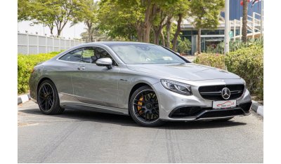 مرسيدس بنز S 63 AMG كوبيه AED/MONTHLY 7360 - 1 YEAR WARRANTY UNLIMITED KM AVAILABLE