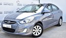 Hyundai Accent 1.6L GL 2017 GCC DEALER WARRANTY