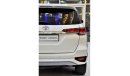 Toyota Fortuner EXCELLENT DEAL for our Toyota Fortuner TRD Sportivo ( 2018 Model ) in White Color GCC Specs