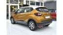 Renault Captur EXCELLENT DEAL for our Renault Captur ( 2019 Model ) in Orange Color GCC Specs