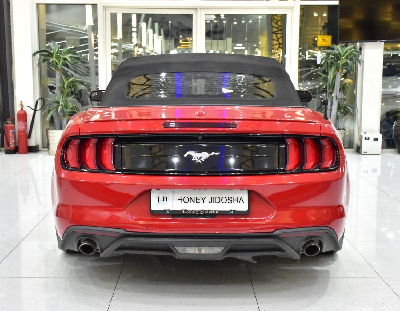 Ford Mustang EXCELLENT DEAL for our Ford Mustang ECOBOOST Convertible ( 2020 Model ) in Red Color American Specs