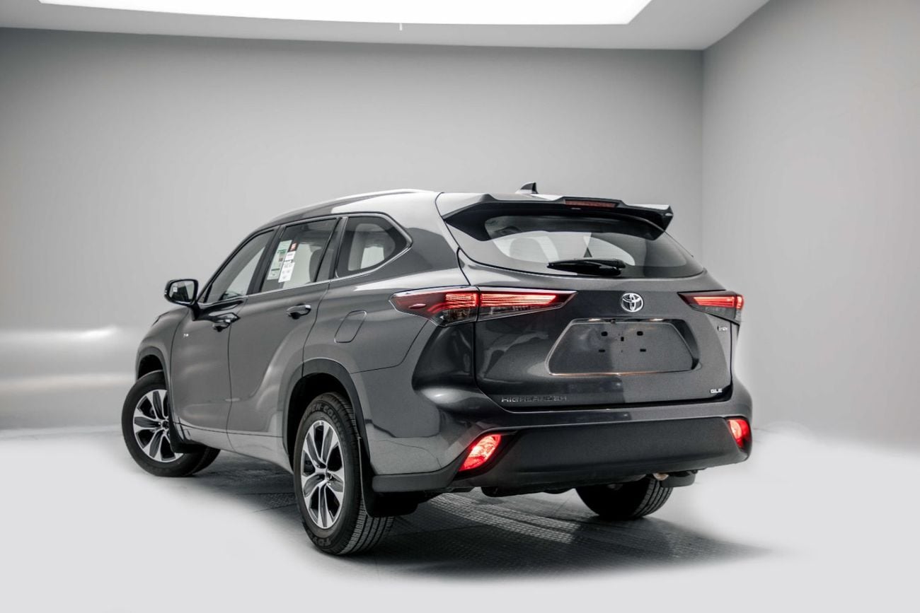 تويوتا هايلاندر GLE Hybrid 2.5L - Grey Metallic Inside Grey | Export Only