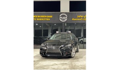 Lexus IS250 Premier لكزس IS 250 سنقل دفع خلفي كت F sport محرك V6 2500 موديل 2014  اللون اسود اللون الداخلي مارون