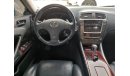 Lexus IS250 LEXUS IS250 || 2006 SILVER || PETROL	KM 251734 || LHD AUTO ||