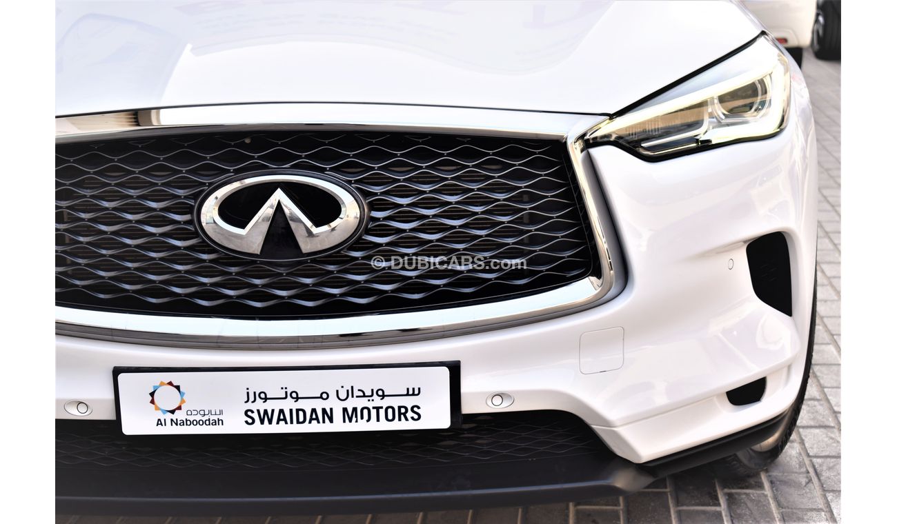 Infiniti QX50 AED 1839 PM | 2.0L TC LUXURY GCC DEALER WARRANTY