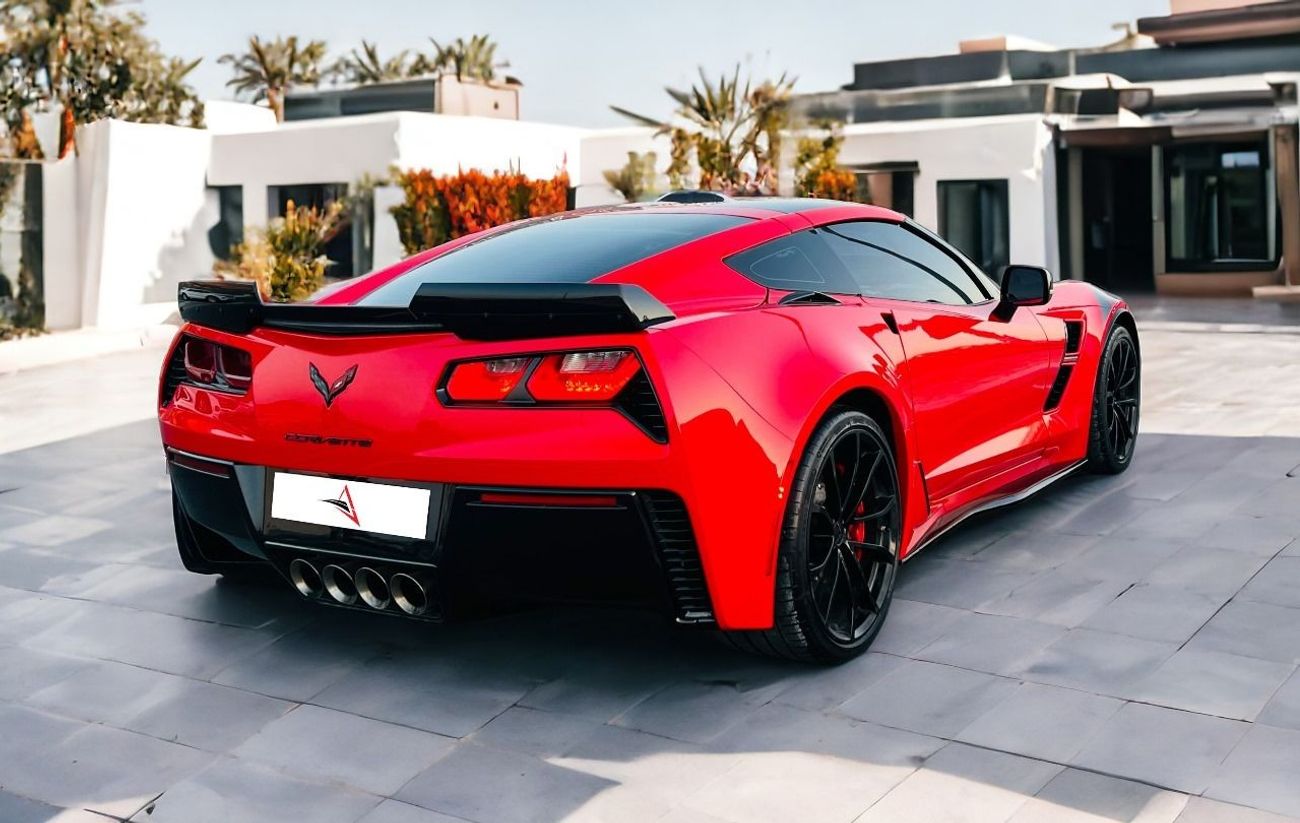 Chevrolet Corvette Grand Sport AED 4430 PM | CORVETTE C7 GRAND COUPE 2017 | GCC | TOP RANGE | LADY DRIVEN