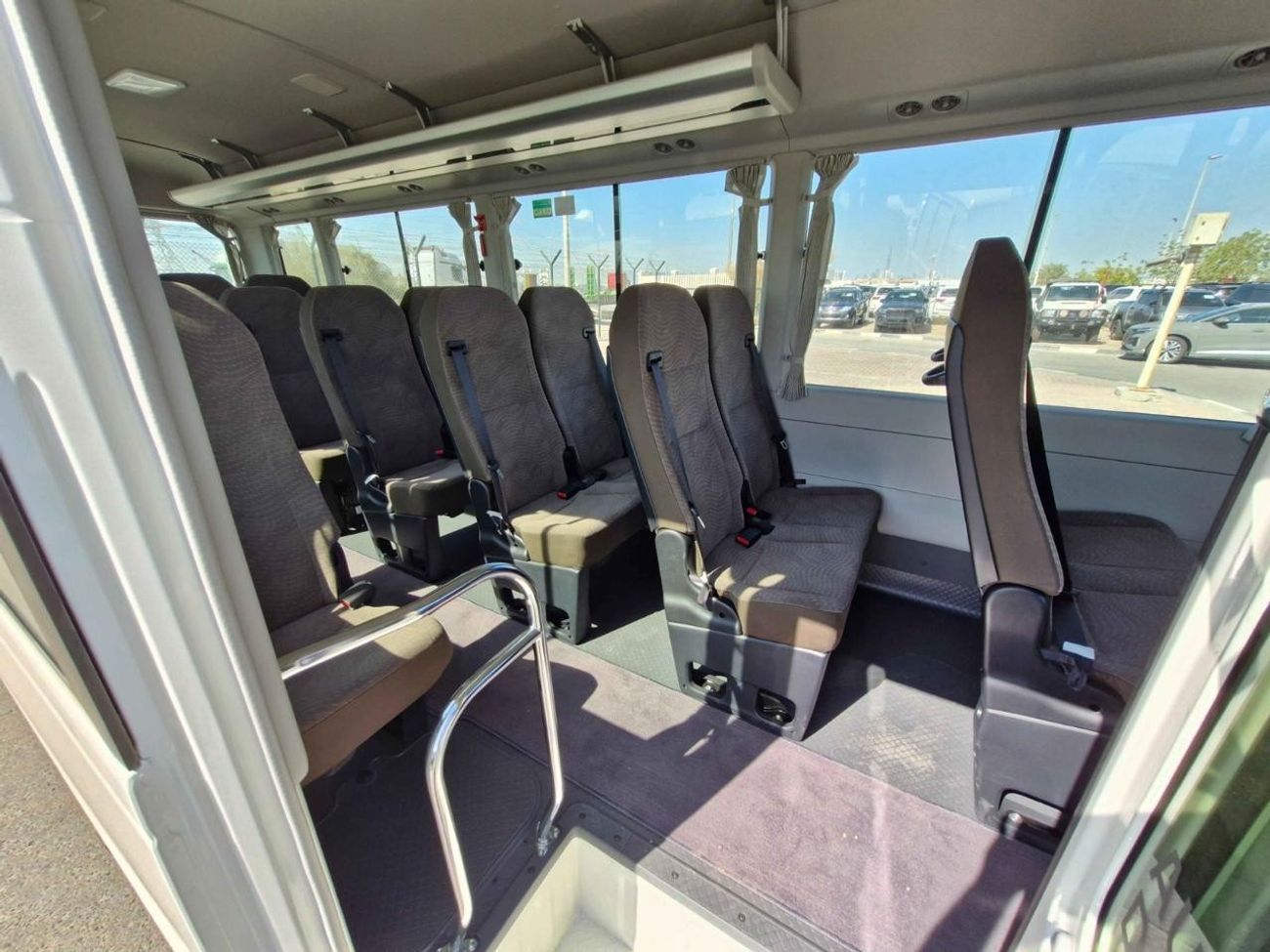 Toyota Coaster 2025 Toyota Coaster High-Roof 22-Seater with Coolbox 2.8L 4-Cyl Turbo Diesel A/T RWD Export Only