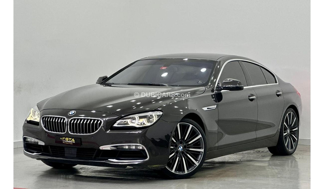 BMW 640i Std 2016 BMW 640i Gran Coupe, Warranty, Full BMW Service History, Fully Loaded, GCC