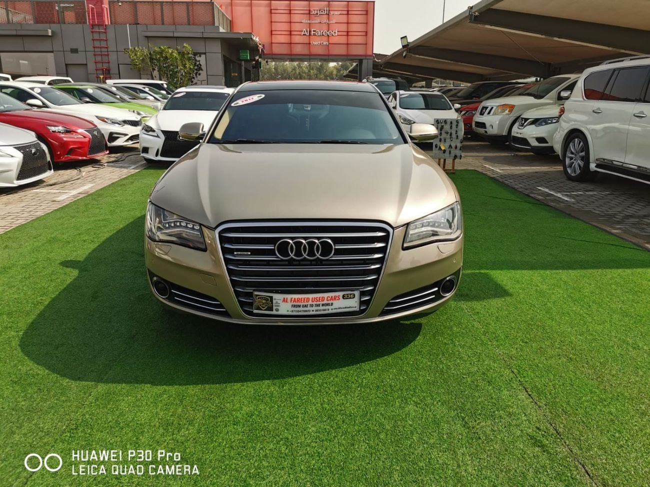 Audi A8 GCC, converted to 2020 model