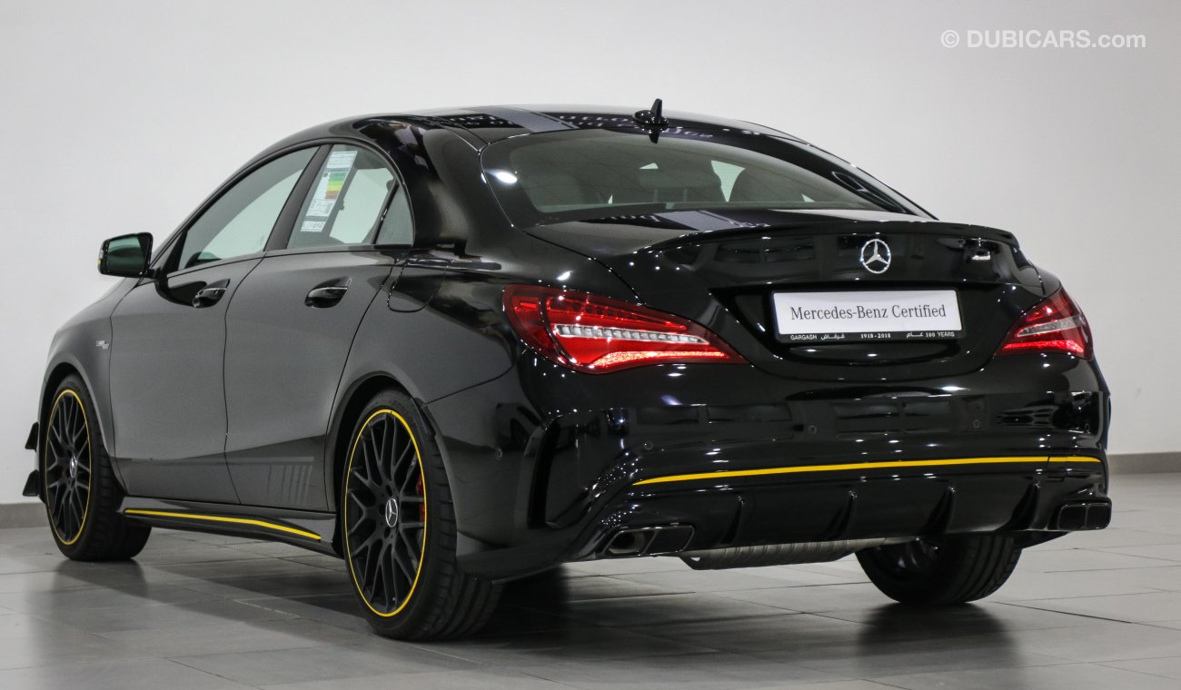 Mercedes-Benz CLA 45 AMG Turbo 4Matic 2.0L 0 mileage Yellow Night Edition