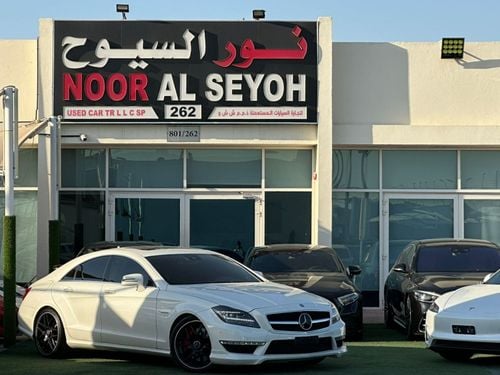 مرسيدس بنز CLS 63 AMG STD مرسيدس بنز SLS63 وارد كلين تايتل صبغ وكاله بدون حوادث