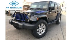 جيب رانجلر 3.6L, 18" Tyres, FULL OPTION, Front A/C, Fabric Seats, Clean Interior and Exterior (LOT # JK2018)