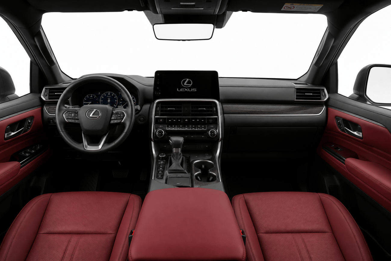 لكزس LX 500 ECTAI0018 - 2026 Lexus LX500d Urban - 3.3L Dsl At - 25 ML Spkrs - GR Black with Red Interior