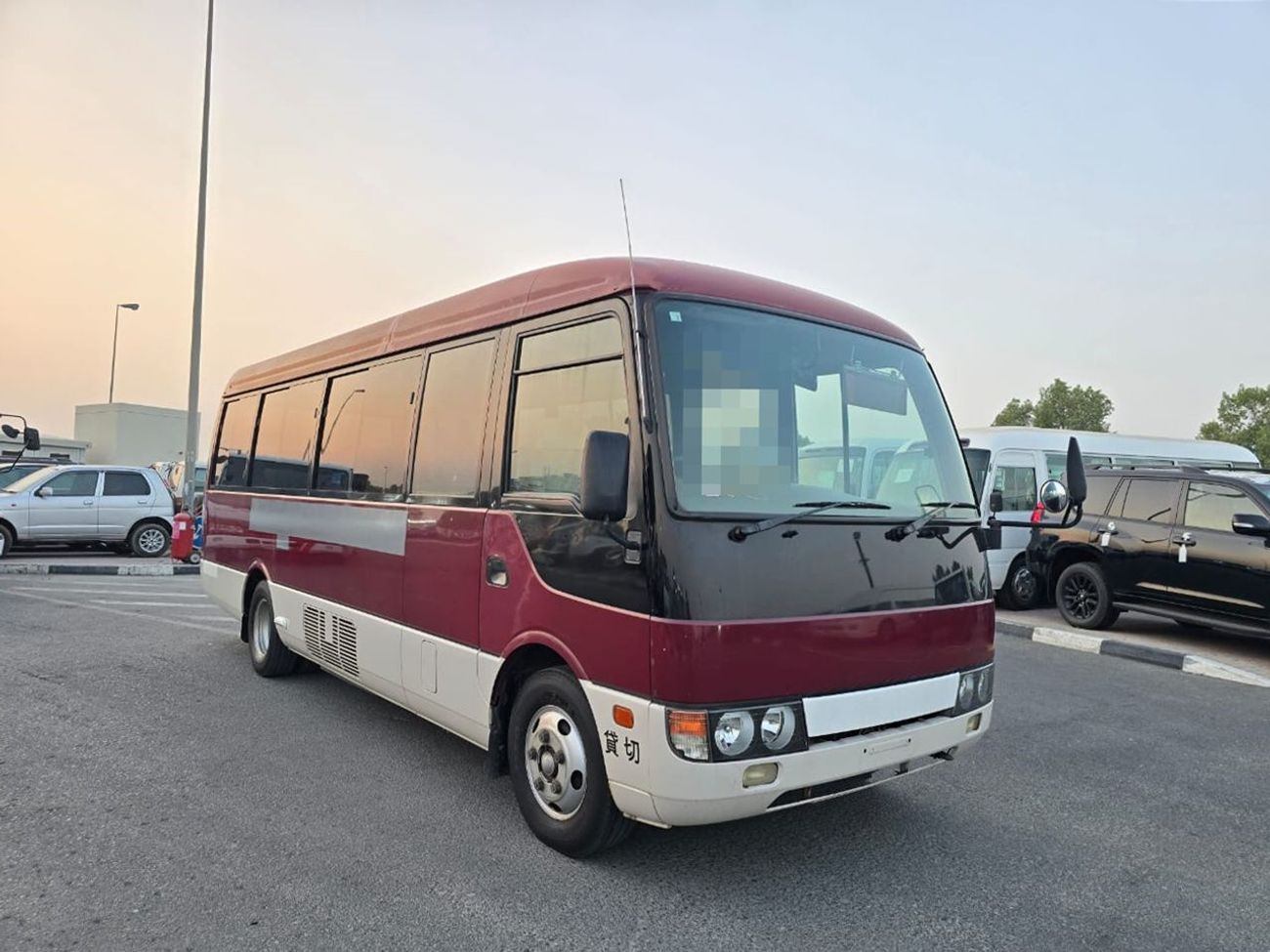 ميتسوبيشي روزا MITSUBISHI ROSA BUS RHD 2004 MODEL 5.2 L DIESEL MANUAL(PM01327)