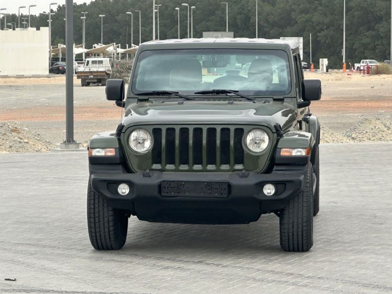 Jeep Wrangler Sport 3.6L M/T MODEL 2021 GCC CAR PERFECT CONDITION INSIDE AND OUTSIDE FULL OPTION