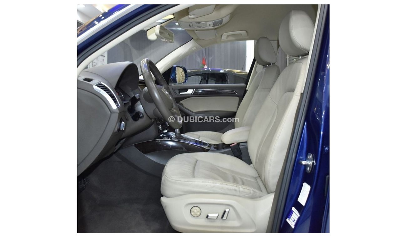 Audi Q5 EXCELLENT DEAL for our Audi Q5 2.0t Quattro ( 2014 Model ) in Blue Color GCC Specs