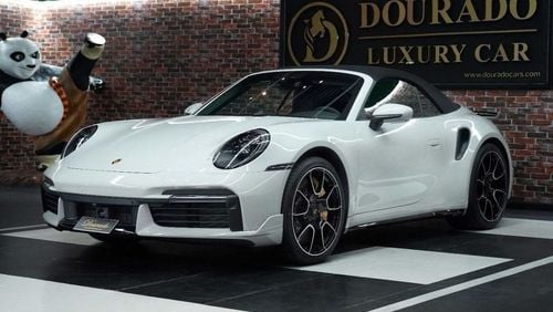 Porsche 911 | EXCLUSIVE RAMADAN DEALS | TURBO S CABRIOLET | FULLY LOADED | NEW | 2023 | 640 HP | CHALK GREY