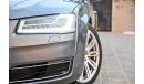 أودي A8 L 50 TFSI | 2,428 P.M | 0% Downpayment | Perfect Condition!