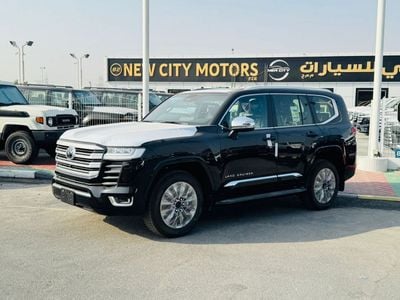تويوتا لاند كروزر TOYOTA LC300 VX 3.5L TWIN TURBO F/O A/T BLACK 2025