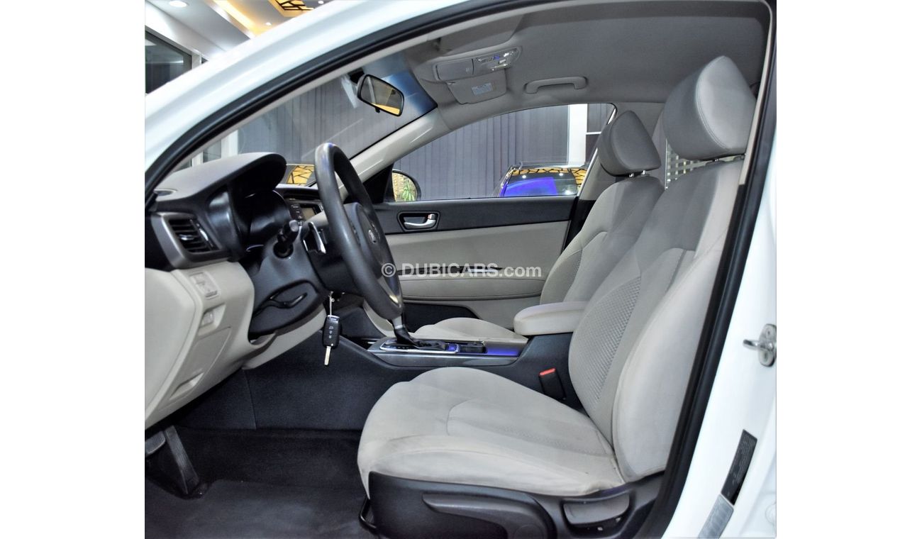 Kia Optima EXCELLENT DEAL for our KIA Optima ( 2018 Model! ) in White Color! GCC Specs