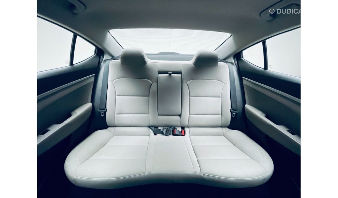 Hyundai Elantra GCC / 2019 / LEATHER SEATS + NAVIGATION + CRUISE CONTROL + CAMERA  / UNLIMITED MILEAGE WARRANTY.....