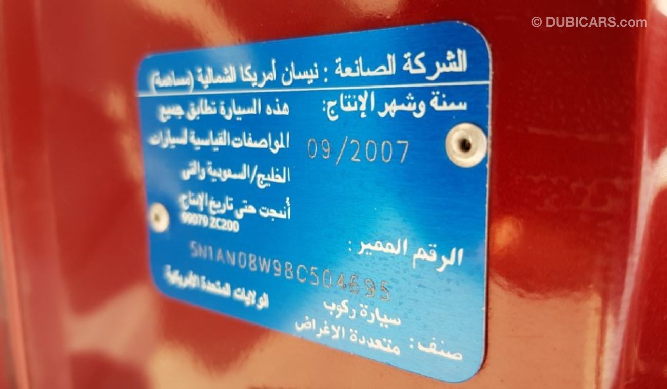 Nissan XTerra 2008 Model Gulf specs Full options clean car