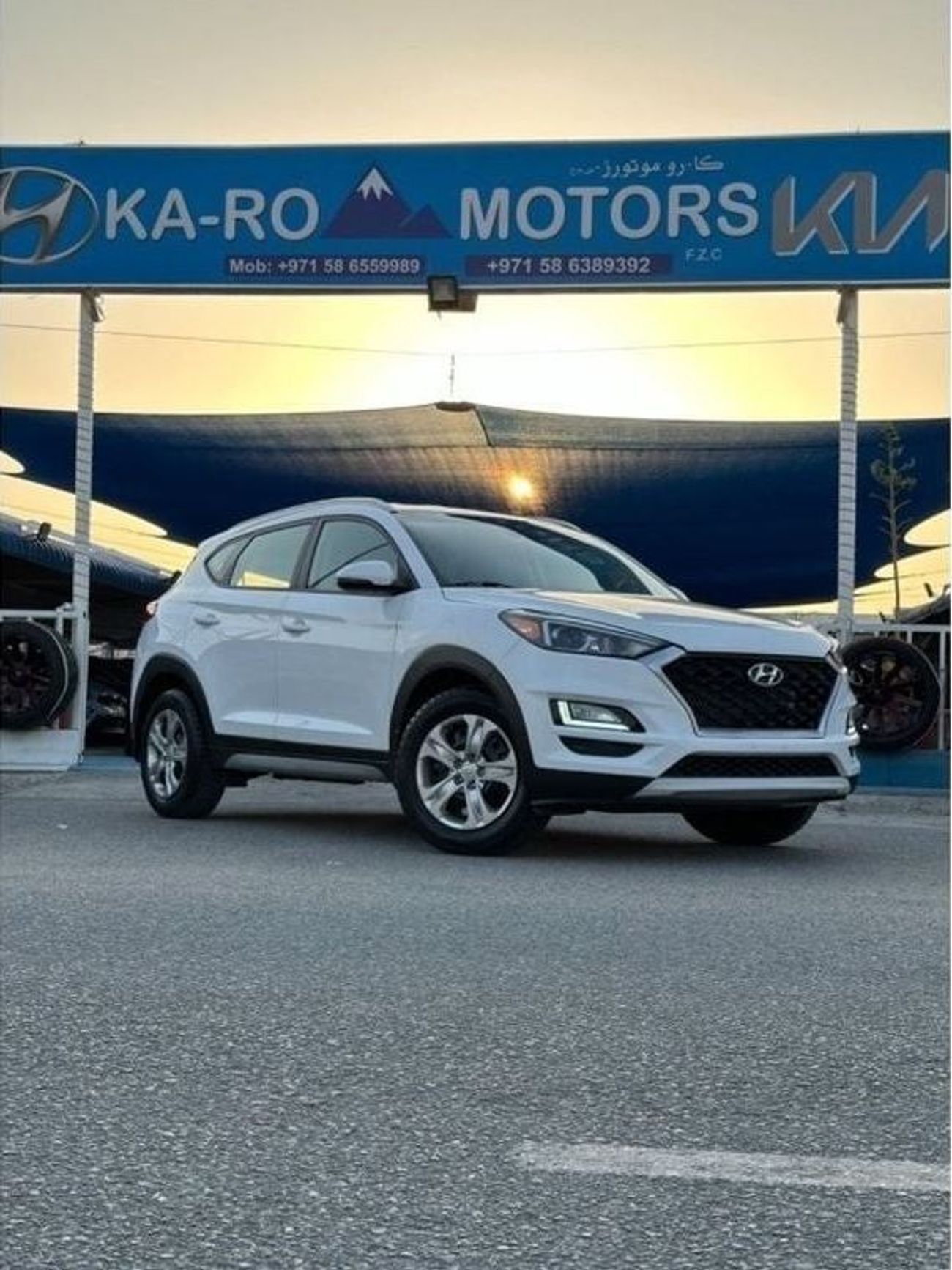 Hyundai Tucson 2.0L car in good condition 2019 Hyundai Tucson with an engine capacity of 2 liters 4wd blind spot se