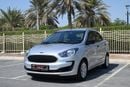 فورد فيجو HOT DEALS -  0% DP - AGENCY MAINTAINED - FORD FIGO 1.6L V4  - ORIGINAL PAINT - GCC